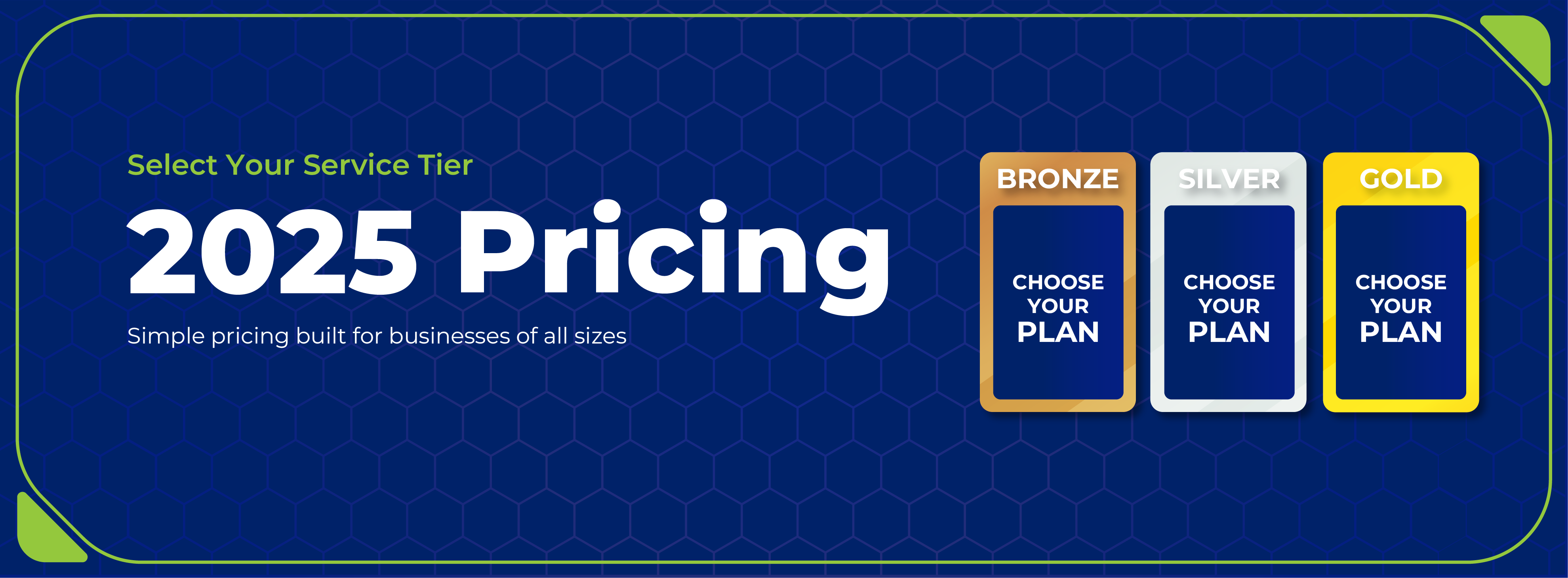 Pricing Banner